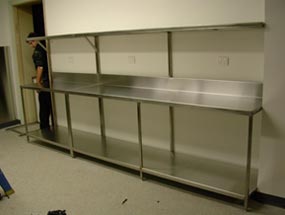 Stainless Steel Shelving